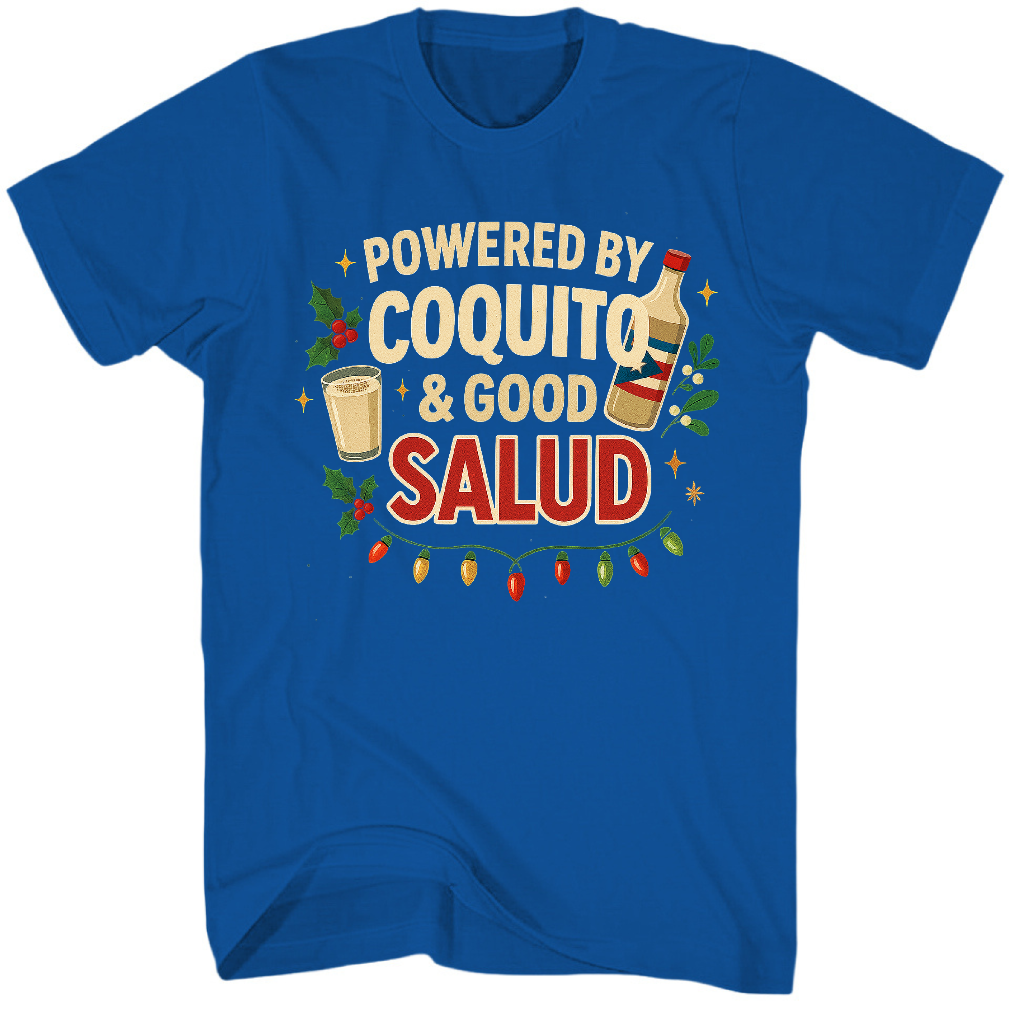 "Powered by Coquito and a good Salud"