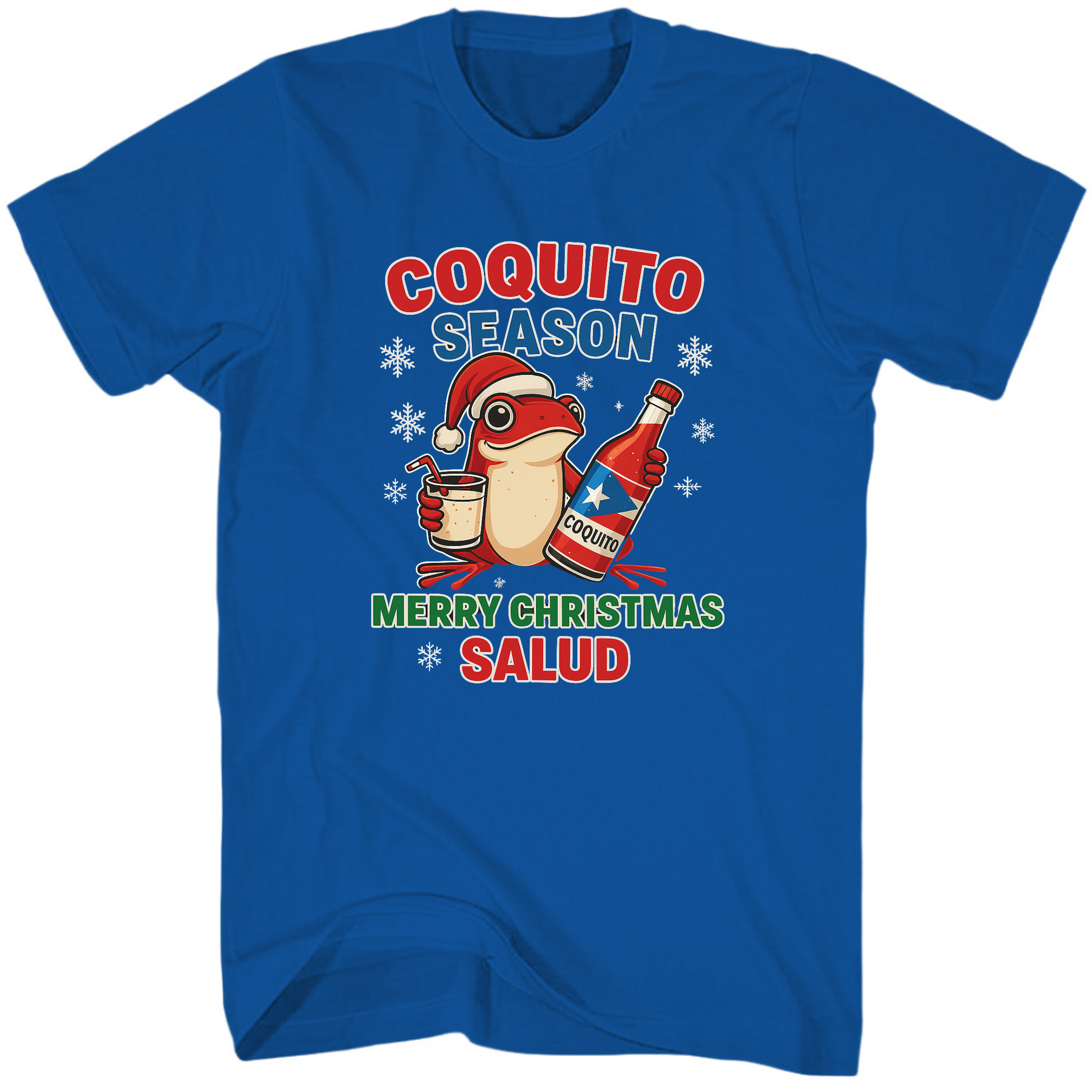 "Coquito Season Merry Christmas Salud"