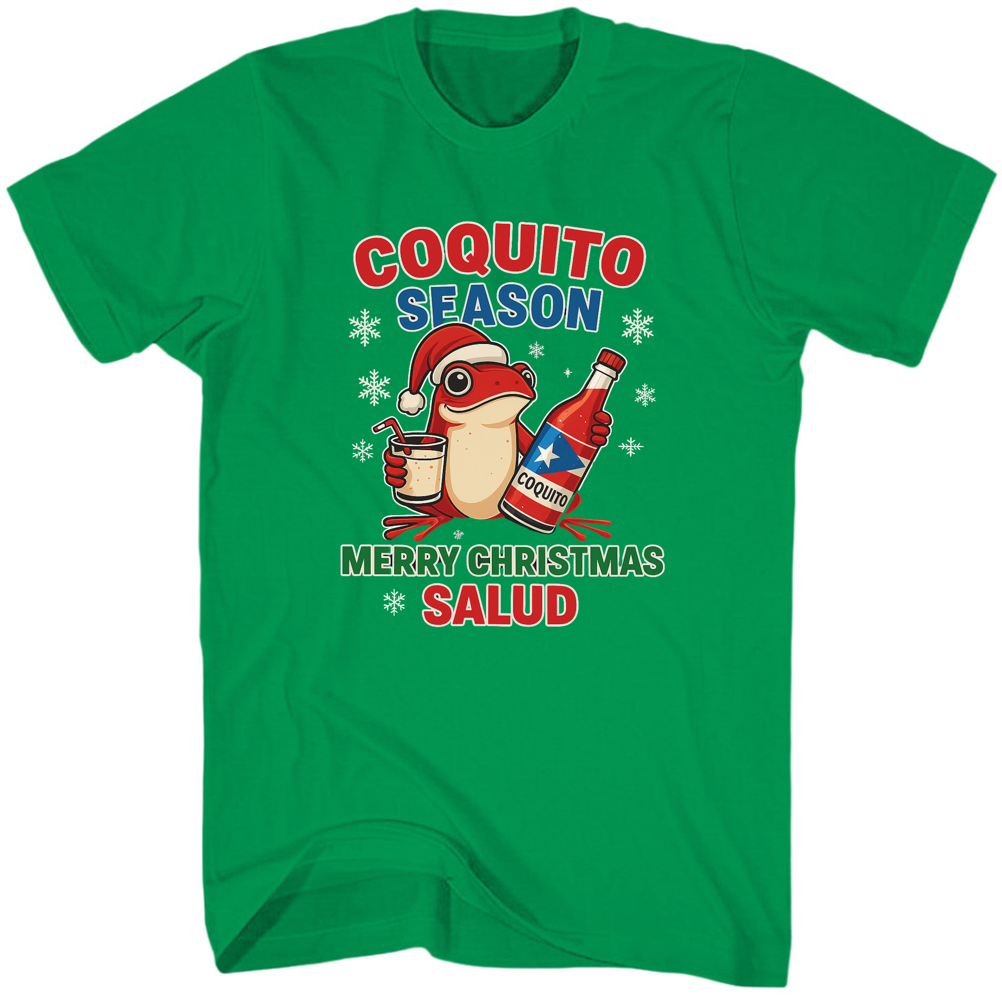 "Coquito Season Merry Christmas Salud"