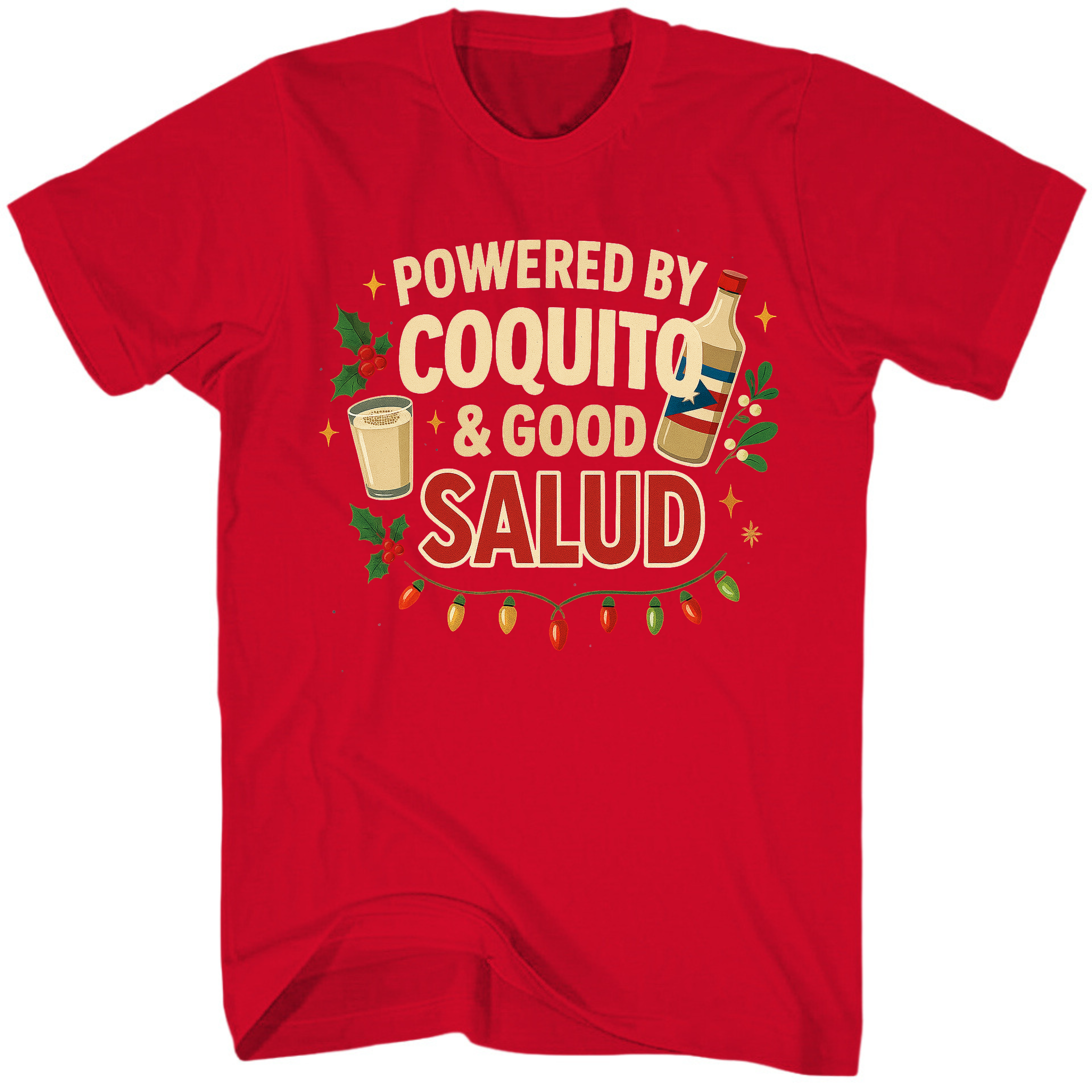 "Powered by Coquito and a good Salud"