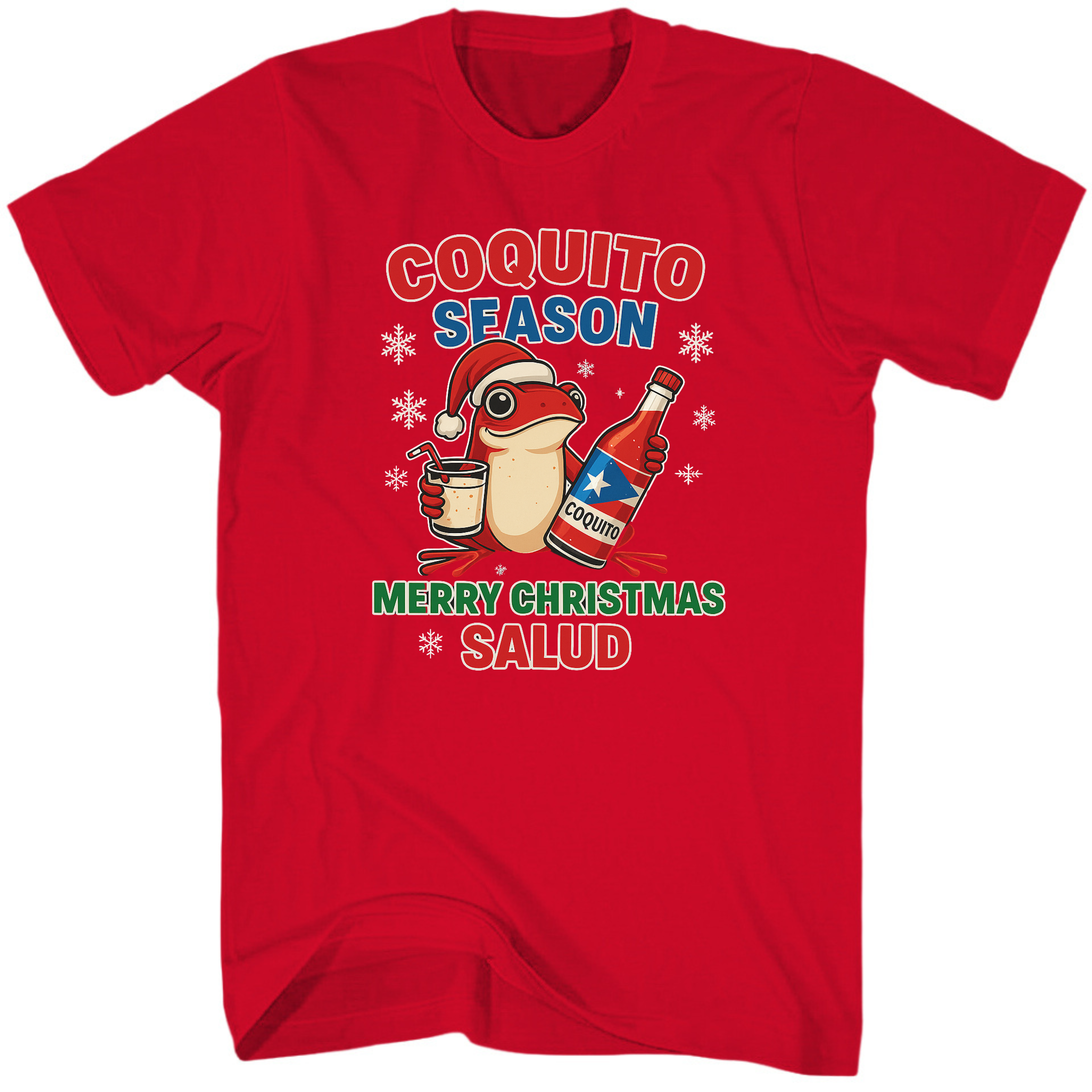 "Coquito Season Merry Christmas Salud"